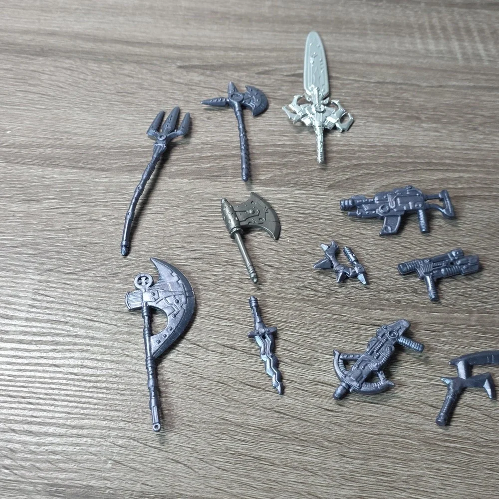 Masters of the Universe‎ 200x Weapon Lot Vintage He-Man MOTU Accessories Mattel